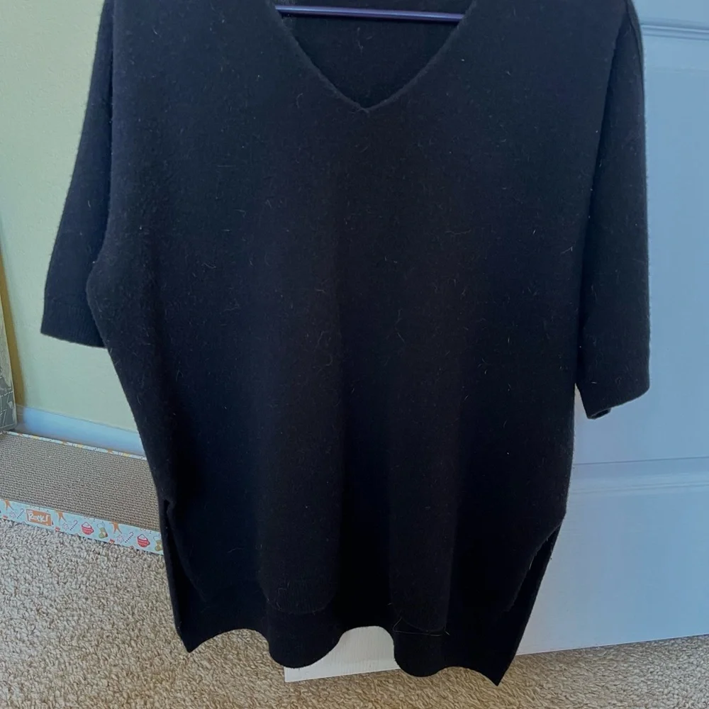 Look by M Cashmere short sleeve size M - Picture 4 of 4
